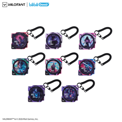 Valorant | Plush Doll & Charm & Metal Pin Blind Box Set Bilibili Anime Goods - Funimecity 