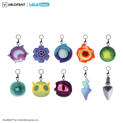 Valorant | Plush Doll & Charm & Metal Pin Blind Box Set Bilibili Anime Goods - Funimecity 