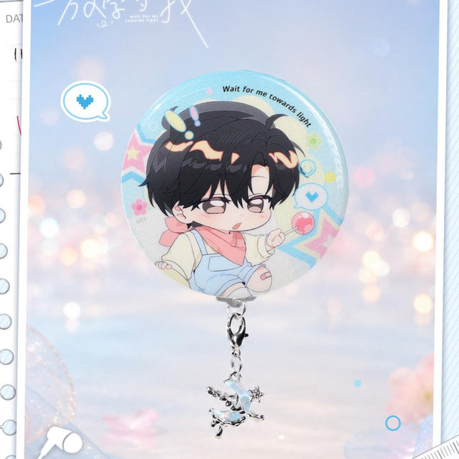 Wait For Me After School | Ji Zhou Fu Yue Series Badge Blind Box Yuan Gu Dong Man Anime Goods - Funimecity 