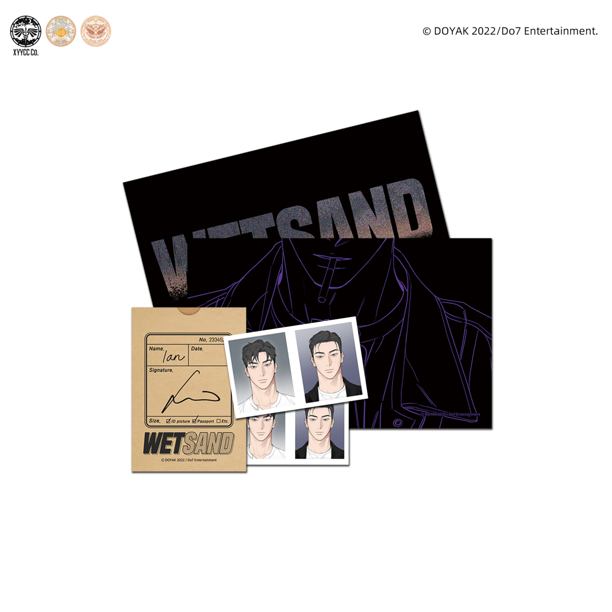 Wet Sand | ID Photo & Acrylic Standee & Postcard MercuryStudio Anime Goods - FUNIMECITY