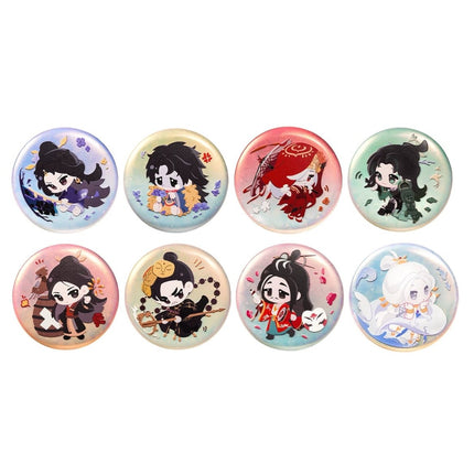 Where Winds Meet | Chibi Zhen Shou Series Badge & Acrylic Charm Yan Yun Shi Liu Sheng Anime Goods - Funimecity 