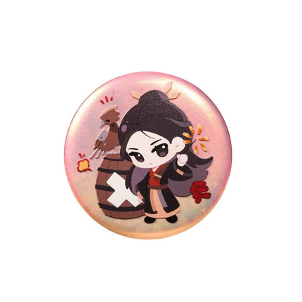 Where Winds Meet | Chibi Zhen Shou Series Badge & Acrylic Charm Yan Yun Shi Liu Sheng Anime Goods - Funimecity 
