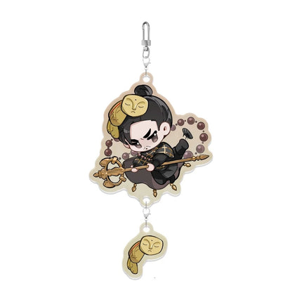 Where Winds Meet | Chibi Zhen Shou Series Badge & Acrylic Charm Yan Yun Shi Liu Sheng Anime Goods - Funimecity 