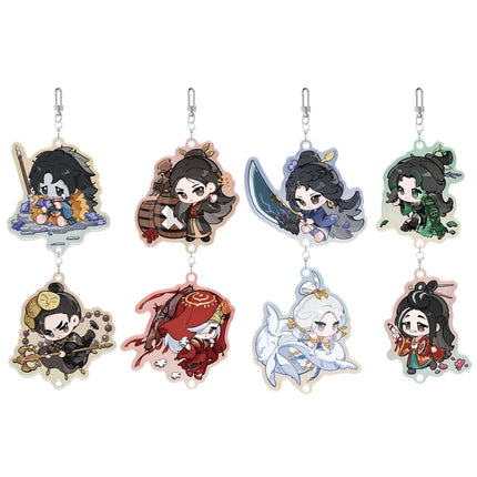Where Winds Meet | Chibi Zhen Shou Series Badge & Acrylic Charm Yan Yun Shi Liu Sheng Anime Goods - Funimecity 