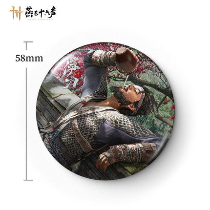 Where Winds Meet | Ren Wu Series Badge Yan Yun Shi Liu Sheng Anime Badge - FUNIMECITY 
