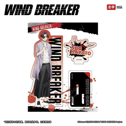 WIND BREAKER | Badge & 3D Lenticular Card & Acrylic Stand Figure MANCOOL Anime Goods - FUNIMECITY