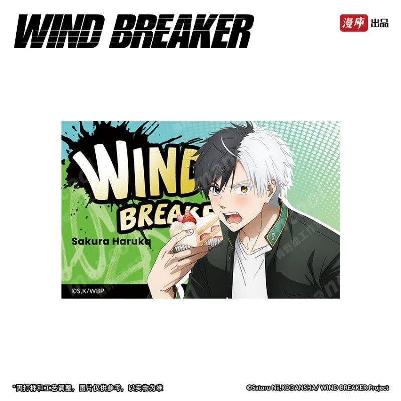 WIND BREAKER | Badge & 3D Lenticular Card & Acrylic Stand Figure MANCOOL Anime Goods - FUNIMECITY