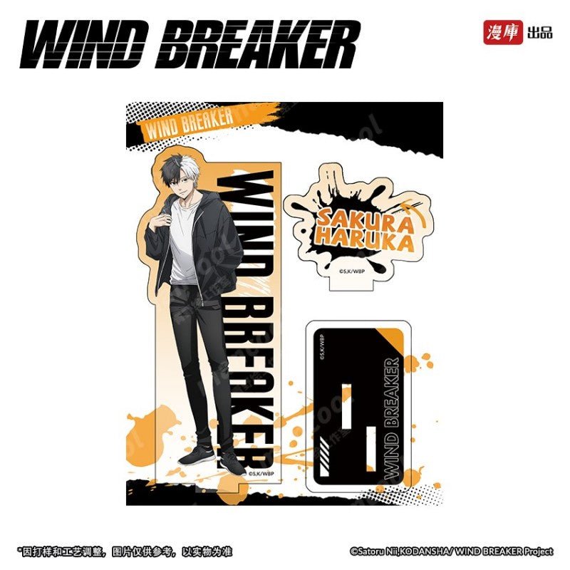 WIND BREAKER | Badge & 3D Lenticular Card & Acrylic Stand Figure MANCOOL Anime Goods - FUNIMECITY