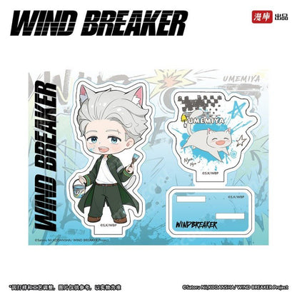 WIND BREAKER | Badge & 3D Lenticular Card & Acrylic Stand Figure MANCOOL Anime Goods - FUNIMECITY