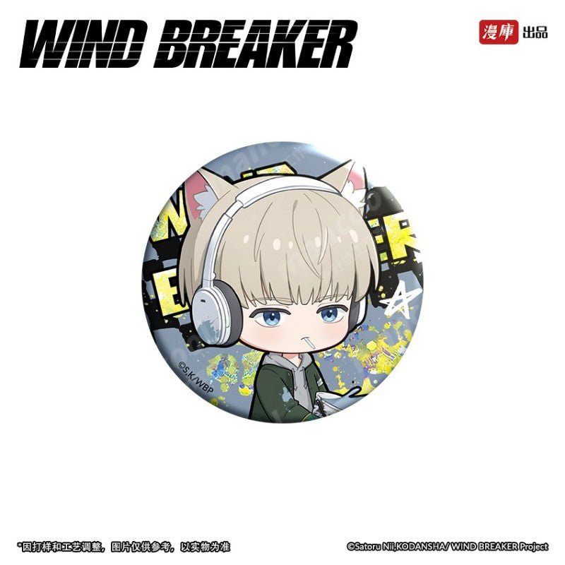 WIND BREAKER | Badge & 3D Lenticular Card & Acrylic Stand Figure MANCOOL Anime Goods - FUNIMECITY