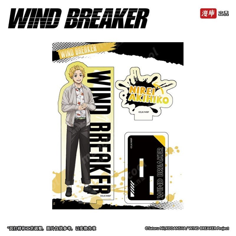 WIND BREAKER | Badge & 3D Lenticular Card & Acrylic Stand Figure MANCOOL Anime Goods - FUNIMECITY