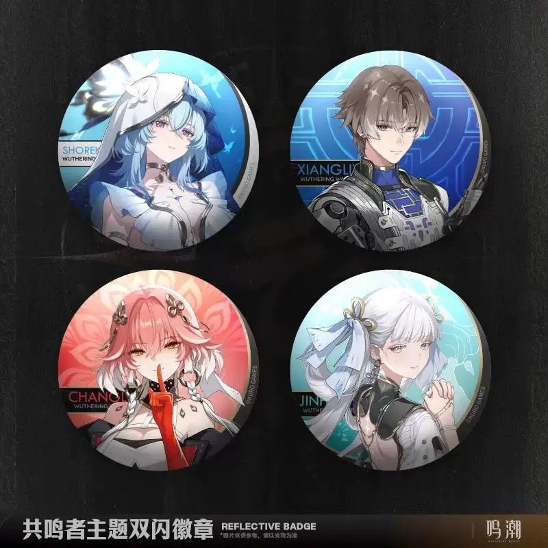 Wuthering Waves | Gong Ming Zhe Series Badge Set Li Ting Anime Goods - FUNIMECITY