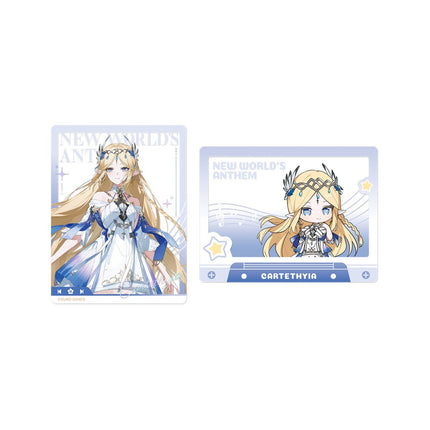 Wuthering Waves | Yu Shi Xin Sheng Series Badge & Acrylic Stand & Shikishi Board Set Kuro Games Anime Goods - Funimecity 