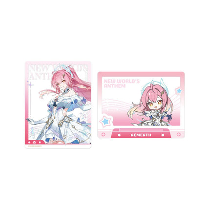 Wuthering Waves | Yu Shi Xin Sheng Series Badge & Acrylic Stand & Shikishi Board Set Kuro Games Anime Goods - Funimecity 
