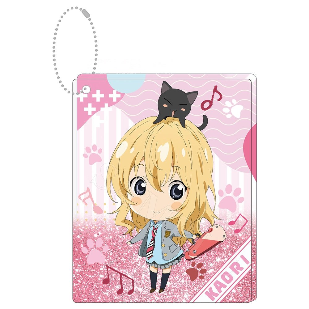 Your Lie in April | Badge & Charm & Shikishi Board & Necklace Set XINGHEDONGMAN Anime Goods - FUNIMECITY Your Lie in April - Xing He - Chibi Charm - Miyazono Kaori