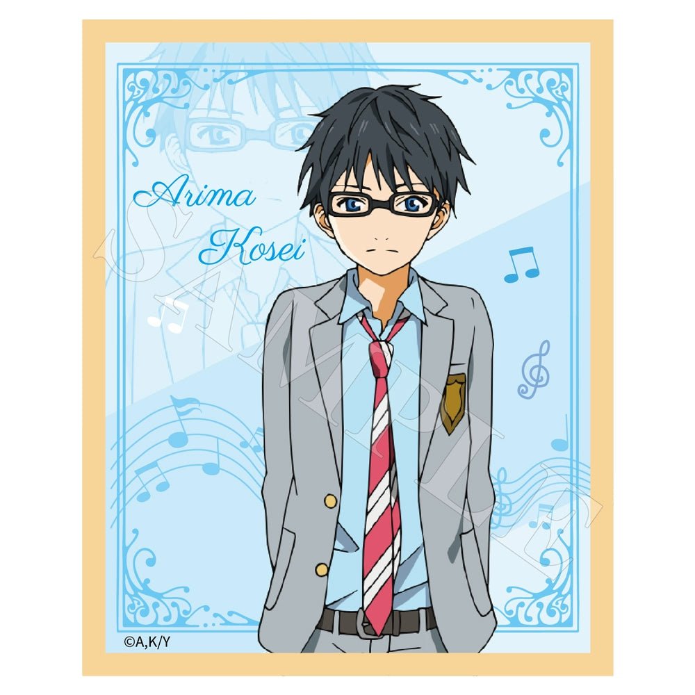 Your Lie in April | Badge & Charm & Shikishi Board & Necklace Set XINGHEDONGMAN Anime Goods - FUNIMECITY Your Lie in April - Xing He - Shikishi Board - Arima Kousei