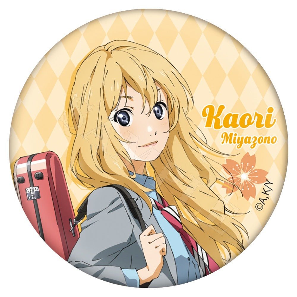 Your Lie in April | Miyazono Kaori Badge Set XINGHEDONGMAN - FUNIMECITY