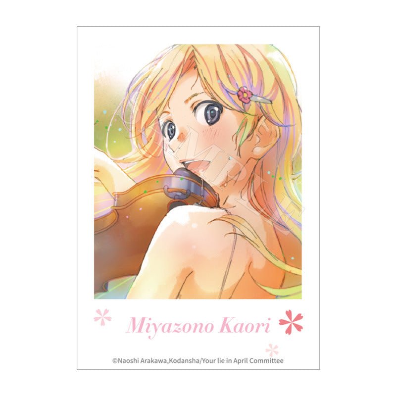 Your Lie in April | Polaroid Set XINGHEDONGMAN Art Card - FUNIMECITY