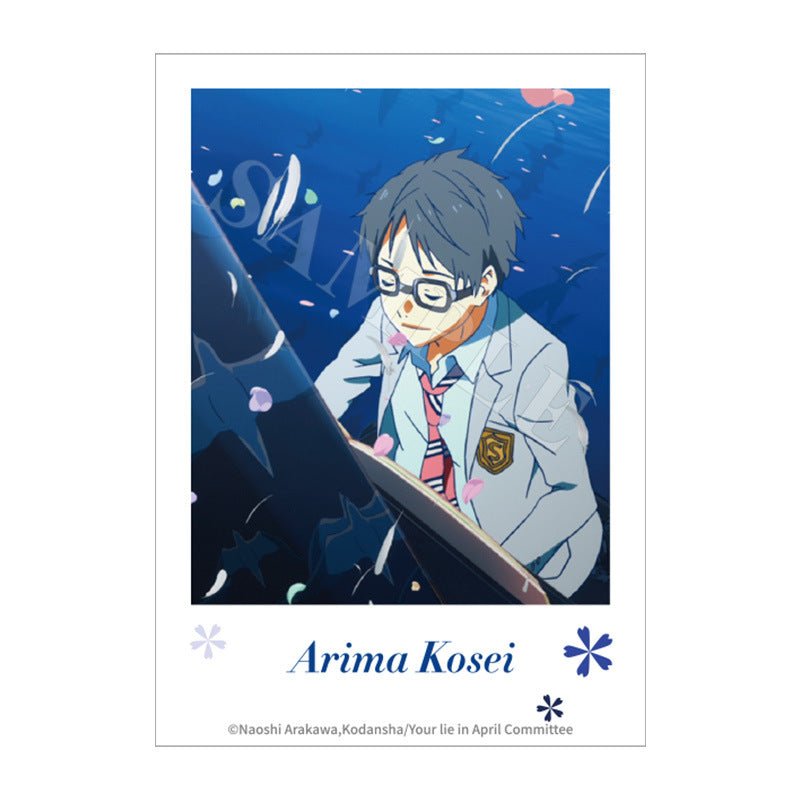 Your Lie in April | Polaroid Set XINGHEDONGMAN Art Card - FUNIMECITY