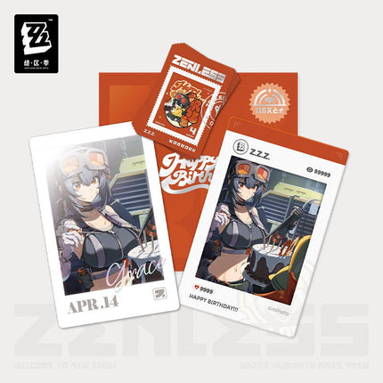 Zenless Zone Zero | HB2U Series Vol.4 Card Set Jue Qu Ling Anime Goods - Funimecity 