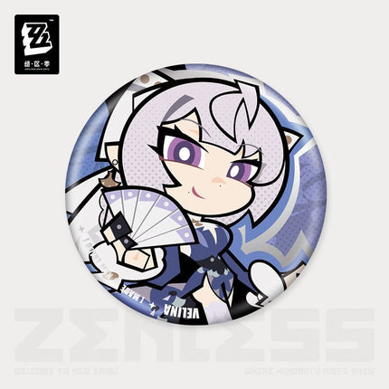 Zenless Zone Zero | Li Du Series Chibi Badge & Acrylic Charm Jue Qu Ling Anime Goods - Funimecity 