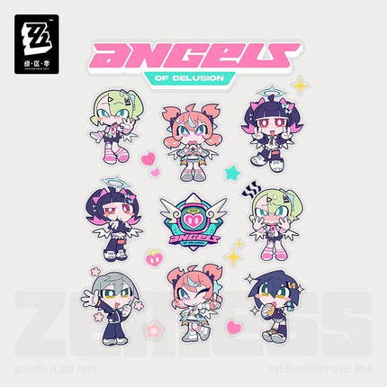 Zenless Zone Zero | PINK Tian Mi Bao Ji Series Sticker & Plush Charm Jue Qu Ling Anime Goods - Funimecity 