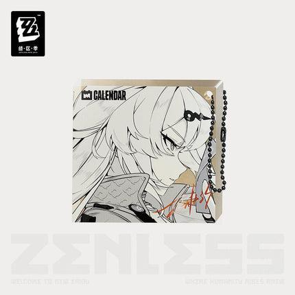Zenless Zone Zero | Shi Guang Tiao Pin Series Acrylic Charm & Steel Mirror Badge Jue Qu Ling Anime Goods - Funimecity 