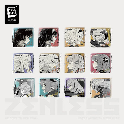 Zenless Zone Zero | Shi Guang Tiao Pin Series Acrylic Charm & Steel Mirror Badge Jue Qu Ling Anime Goods - Funimecity 