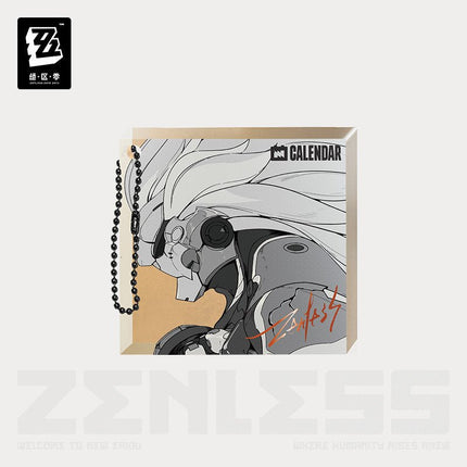 Zenless Zone Zero | Shi Guang Tiao Pin Series Acrylic Charm & Steel Mirror Badge Jue Qu Ling Anime Goods - Funimecity 