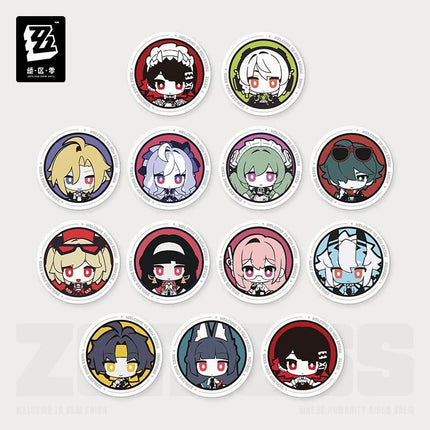 Zenless Zone Zero | Tiny Agents Series Badge Blind Box Jue Qu Ling Anime Badge - Funimecity 