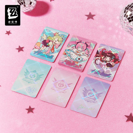Zenless Zone Zero | Wang Xiang Qi Meng Series Vol.2 Badge & Card Set Jue Qu Ling Anime Goods - Funimecity 