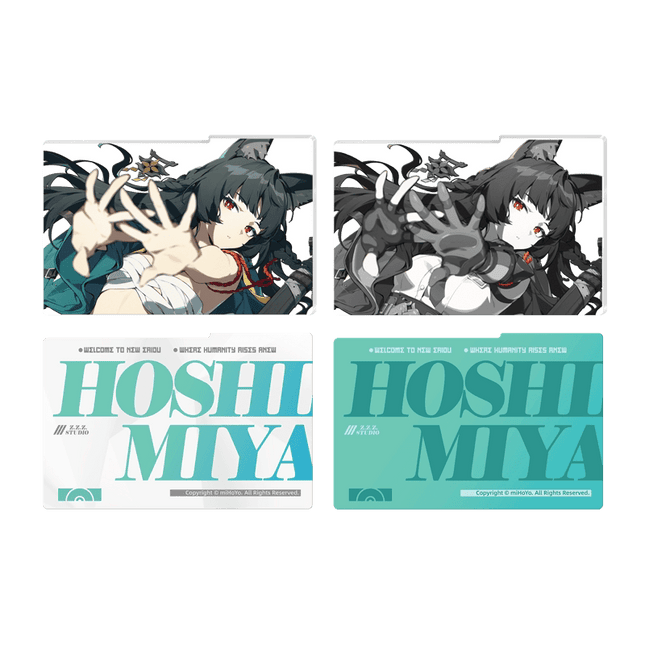 Zenless Zone Zero | Ying Hua Series Dui Kong Liu Ke Acrylic Card Frame Set Jue Qu Ling Anime Goods - FUNIMECITY 