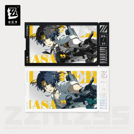 Zenless Zone Zero | Ying Hua Series Dui Kong Liu Ke Badge & Art Card Set Jue Qu Ling Anime Goods - FUNIMECITY 