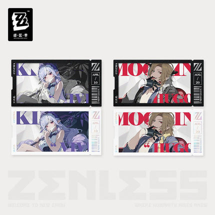 Zenless Zone Zero | Ying Hua Series Fan She Niao Badge & Art Card Set & Acrylic Charm Jue Qu Ling Anime Goods - FUNIMECITY 