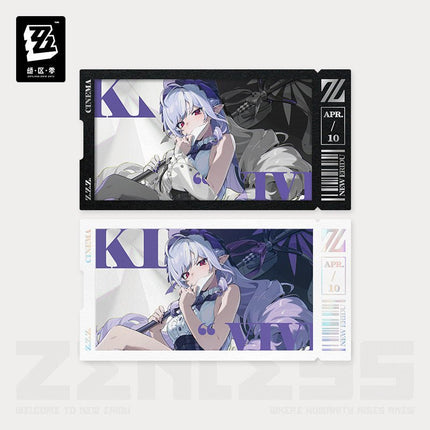Zenless Zone Zero | Ying Hua Series Fan She Niao Badge & Art Card Set & Acrylic Charm Jue Qu Ling Anime Goods - FUNIMECITY 