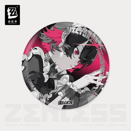 Zenless Zone Zero | Ying Hua Series Wei Duo Li Ya Jia Zheng Badge & Art Card Set & Acrylic Charm Jue Qu Ling Anime Goods - FUNIMECITY 