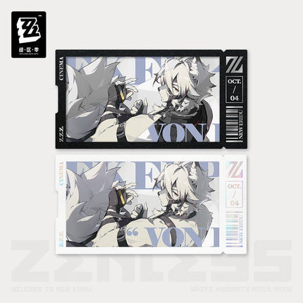 Zenless Zone Zero | Ying Hua Series Wei Duo Li Ya Jia Zheng Badge & Art Card Set & Acrylic Charm Jue Qu Ling Anime Goods - FUNIMECITY 