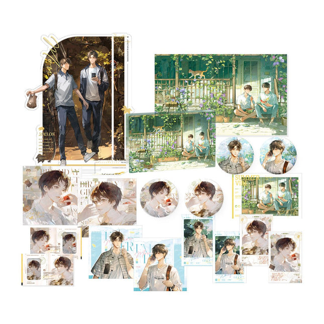 A Certain Someone | Mou Mou Badge & Acrylic Stand Figure & Quicksand Standee Set MULING- FUNIMECITY