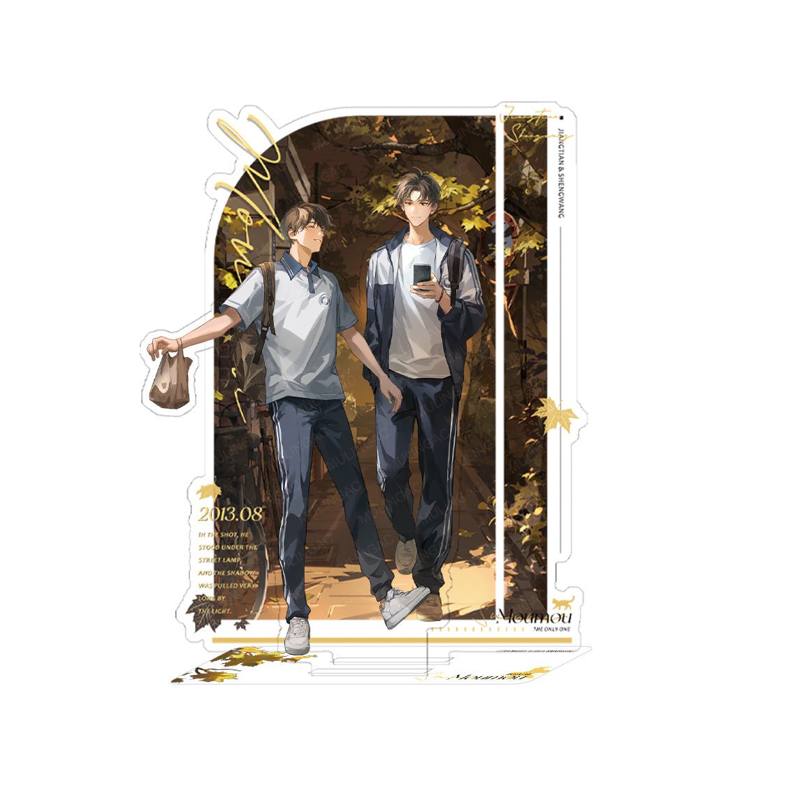 A Certain Someone | Mou Mou Badge & Acrylic Stand Figure & Quicksand Standee Set MULING- FUNIMECITY