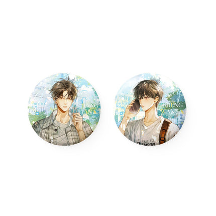 A Certain Someone | Mou Mou Badge & Acrylic Stand Figure & Quicksand Standee Set MULING- FUNIMECITY