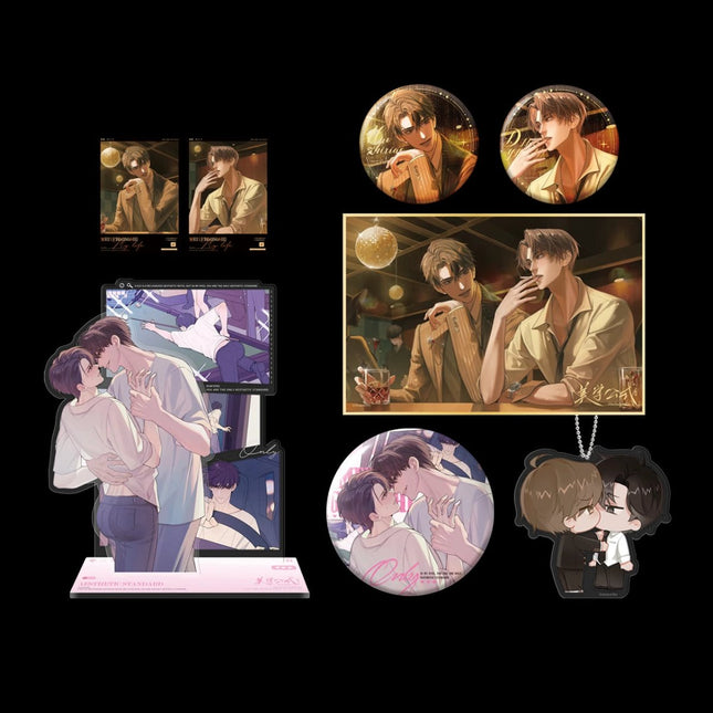 Aesthetic Formula | Radio Drama Badge & Acrylic Stand Figure & Shikishi Board Set MAO ER FM- FUNIMECITY