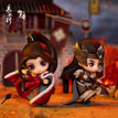 Full set (2dolls Chang Ge+A Shi) / 80mm / PVC+ABS