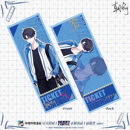 Fake Slacker | Shikishi Board & Holographic Ticket & Pen & Transparent Card BOOM COMIC- FUNIMECITY