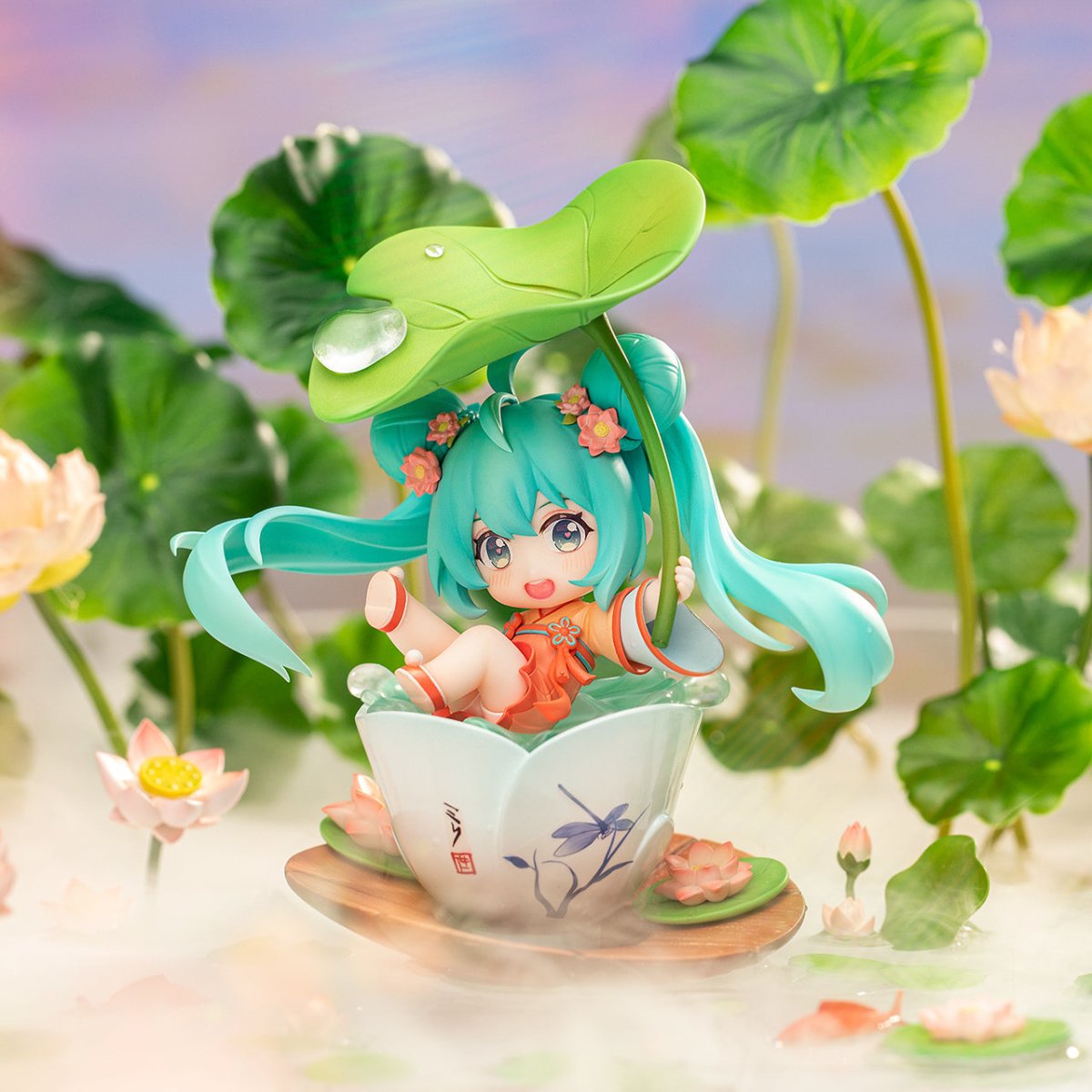 Hatsune Miku He Tang Xi Xi Chibi Figurine Qing Cang FUNIMECITY