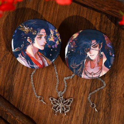 Heaven Official's Blessing | Fan Hua Shui Xie Badge Set BEMOE Anime Goods - FUNIMECITY