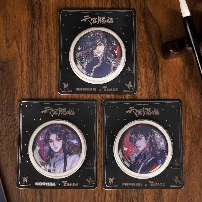 Heaven Official's Blessing | Gi Le Fang Hua Cheng & Ying Yue Feng Shang Badge Set BEMOE Anime Goods - FUNIMECITY