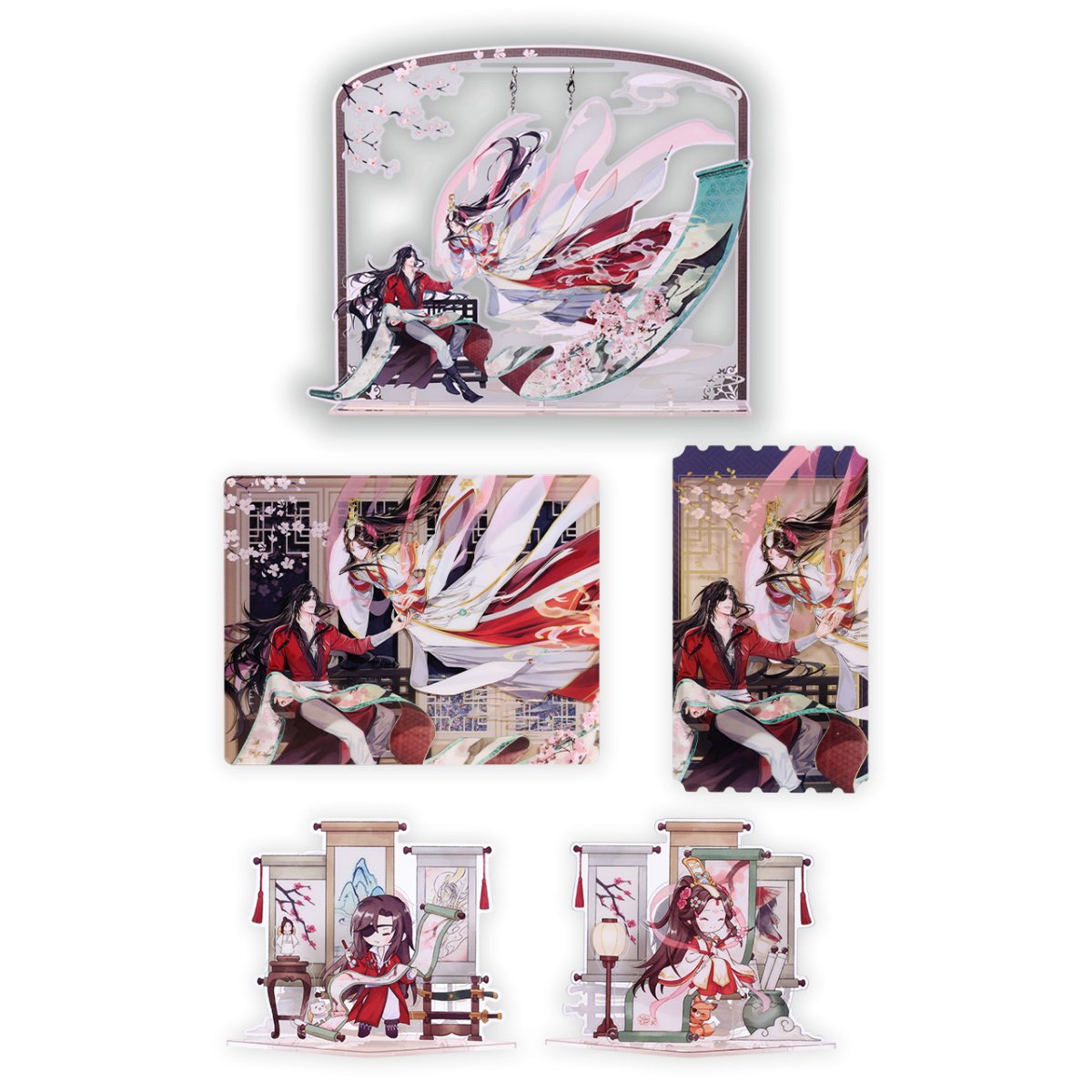 BL/Yaoi Heaven Official’s Blessing Acrylic popular Diorama Set