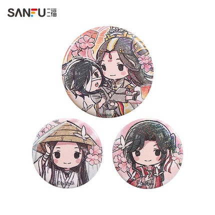 Heaven Official's Blessing | Ju Bei Yao Yue Chibi Badge Set BEMOE- FUNIMECITY