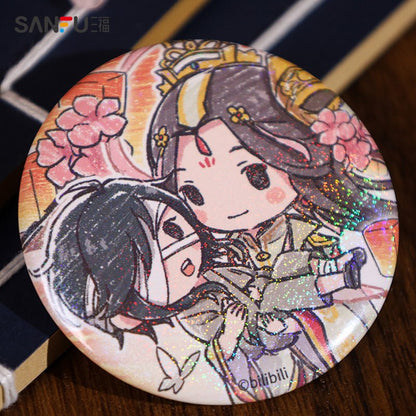 Heaven Official's Blessing | Ju Bei Yao Yue Chibi Badge Set BEMOE- FUNIMECITY