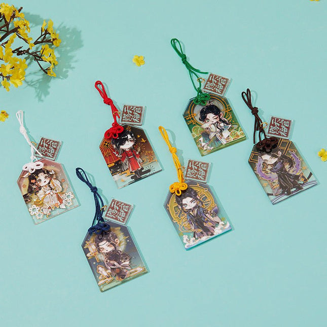 Heaven Official's Blessing | Manhua Chibi Acrylic Omamori Charm BEMOE Anime Badge - FUNIMECITY